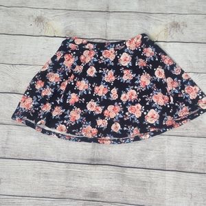 Forever 21 Girls Floral Skirt 11/12